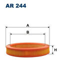 Filtron AR244 Hava Filtresi Dacia Duster- Renault Fuego-Renault 18-Volvo 340-343-345 3287936