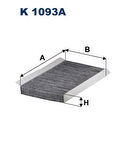 Filtron K1093A Polen Filtresi 307 00-308 07-1007 05-Rcz 10-C2 03-C3 02-C4 04-DS4 11- 6479.C2