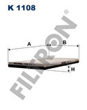 Filtron K1108 Polen Filtresi V-Class 638 2 96-03 Vito 638 96-02 002.835.08.47