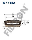 Filtron K1118A Polen Filtresi Audi A8 2.8 3.0 3.2 3.7 4 4.2 6.0 TDI Quattro 03-Karbonlu 4E0819439A