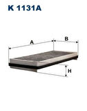 Filtron K1131A Polen Filtresi Espace IV 02-Klimalı 7701056390