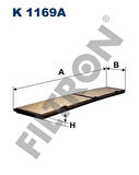 Filtron K1169A Polen Filtresi BMW E81 E87 E88 E90 E93 E84 Karbonlu 64319313519
