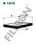 Filtron K1214 Polen Filtresi Accent 1.3 1.5 1.6 2000 2005 Çerçeveli 9761725000