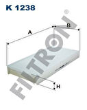 Filtron K1238 Polen Filtresi Expert III Jumpy III Scudo III 07- 6447.YK
