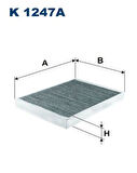 Filtron K1247A Polen Filtresi C5 III C6 04 08-P407 04- 6479.45