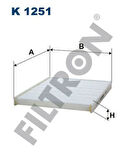 Filtron K1251 Polen Filtresi Fiesta VI 08-B Ma13-Transit Courier 14-Ecosport 12-Ka III 18- 8V5118D543AA