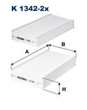 Filtron K1342-2X Polen Filtresi BMW F45 F46 F48 Mini F54 64119321876