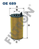 Filtron OE689 Yağ Filtresi Jeep Cherokee Kj 2.8 04-08 Kk 2.8 08- 68032204AB