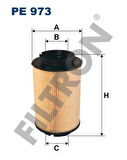 Filtron PE973 Mazot Filtresi Golf V 03-Jetta III 05-Caddy III 04-Touran 03-A3 Octavia 04-1.9 TDI 2.0 TDI 1K0127434A
