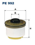 Filtron PE992 Mazot Filtresi Toyota HiIux Vigo 2006-2011 Mitsubishi L200 2015-Isuzu D-Max 2012-Fiat Fullback 2016- 233900L010