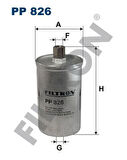 Filtron PP826 Yakıt Filtresi Vag 811133511A