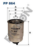 Filtron PP864 Mazot Filtresi Tempra Uno 1.7D Tipo Punto Brava Marea 1.9 Saxo P106 II Tud5 1.5 Dizel 71736114