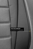 Seat Ateca 2.0 Tdı (190 Hp) 4drıve Dsg Start/stop 2017 UYUMLU  Tay Tüyü Oto Koltuk Kılıfı füme