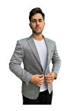 Çizgili Erkek Blazer Spor Ceket-1474