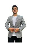 Çizgili Erkek Blazer Spor Ceket-1474