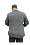Çizgili Erkek Blazer Spor Ceket-1474