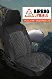 Dacia Duster Laureate 1.5 Dci 110 4x2 E2 I H Md 2014 UYUMLU  OTO KOLTUK KILIFI FÜME