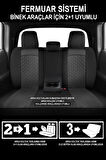 Dacia Duster Laureate 1.5 Dci 110 4x2 E2 I H Md 2014 UYUMLU  OTO KOLTUK KILIFI FÜME