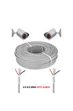 FURY 2 1 0.5 Mm 100 Metre Cctv Kablo Güvenlik Kamera Kablosu