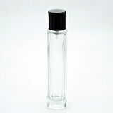 20 ADET BOŞ CAM PARFÜM ŞİŞE, 50 ML, İNCE UZUN KARE MODEL, ŞEFFAF