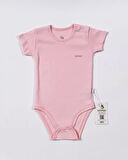 Basic Kısa Kol Body Pembe