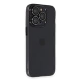 Apple iPhone 13 Pro Max Kılıf Luko Lens Silikon - Siyah