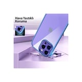 Apple iPhone 15 Pro Kılıf Power Silikon - Mavi