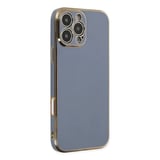 Apple iPhone 16 Pro Max Kılıf Volet Silikon - Mavi