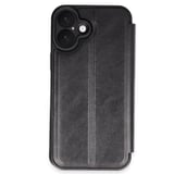 Apple iPhone 16 Plus Kılıf Flip Cover - Siyah