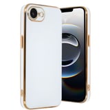 Apple iPhone 16E Kılıf Volet Silikon - Beyaz