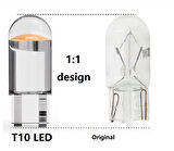 UNİVERSAL T10 1SMD MİNİ TURUNCU LED AMPUL 10LU PAKET
