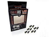 FEMEX PREMİUM 10'LU T5 LED 3030 CHİPSET 3SMD MİNİ MAVİ LED AMPUL