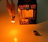 FEMEX Premium 15smd Mini T10 Led Ampul Parlak Turuncu