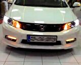 Honda Civic FB7 Beyaz Gündüz Ledi DRL Led FEMEX Premium