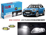 Mini Cooper LED Plaka Aydınlatma Ampul Seti FEMEX Parlak Beyaz