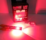 FEMEX Platinum P21W 1157 Çift Duy Led Ampul Kırmızı Mercekli