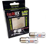 FEMEX Platinum P21W 1157 Çift Duy Led Ampul Kırmızı Mercekli