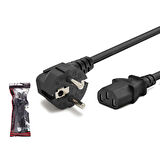 Hadron HDX5556 1mm 500w 3mt Güç Kablosu - Siyah