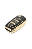 Audi A1 A3 8p 81 A4 A5 B6 B7 B8 A6 A7 C5 C6 4f Q3 Q5 Q7 Anahtar Kılıfı Siyah Gold Renk