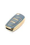 Audi A1 A3 8p 81 A4 A5 B6 B7 B8 A6 A7 C5 C6 4f Q3 Q5 Q7 Anahtar Kılıfı Gri Gold Renk