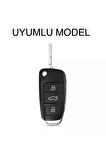 Lüx Audi A1 A3 A4 A5a 6a A7 Q3 Q5 Q7 Silikon Anahtar Koruma Kılıfı Petek Desenli Gri Renk