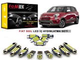 Fiat 500L LED İç Aydınlatma Ampul Seti FEMEX Parlak Beyaz