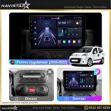 Fiat Fiorino 2+32GB Kablosuz Carplay 2008-2017 Android 13 Navigasyon Multimedya Sistemi 