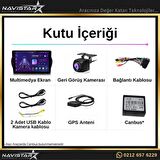 Fiat Fiorino 2+32GB Kablosuz Carplay 2008-2017 Android 13 Navigasyon Multimedya Sistemi 