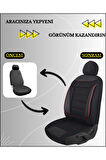Opel Corsa D Araçlara Uyumlu Tam Takım Flex K Model Oto Koltuk Kılıfı Seti