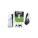 Playstation 5 Slim + 2.kol Dualsense + Ps5 Pulse 3D Kulaklık + Ps5 FC25 ( Ithalatçı Garantili )