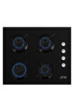 Afm Tech Black Turmalin Plus 3'Lü Kumandalı Cam Ankastre Set ( Fm7600B-Fm2200B-Fm3400B )