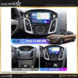 Ford Focus 3-4 2+32GB Kablosuz Carplay 2011-2015 Android 13 Navigasyon Multimedya Sistemi 