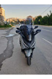 Honda Forza250 Siperlik Ön Cam 2021 2024 Model 63cm Açıkfüme Renkli 4mm UZUN CAM