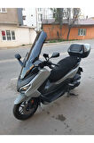 Honda Forza250 Siperlik Ön Cam 2021 2024 Model 63cm Şeffaf Renkli 4mm UZUN CAM